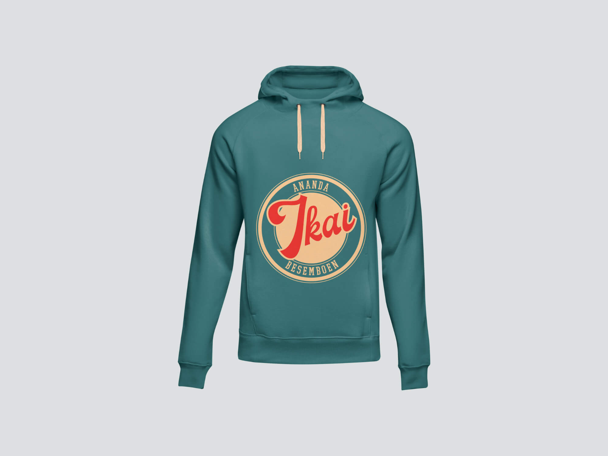 IKAI Merchandise Hoodie Myrtle Green